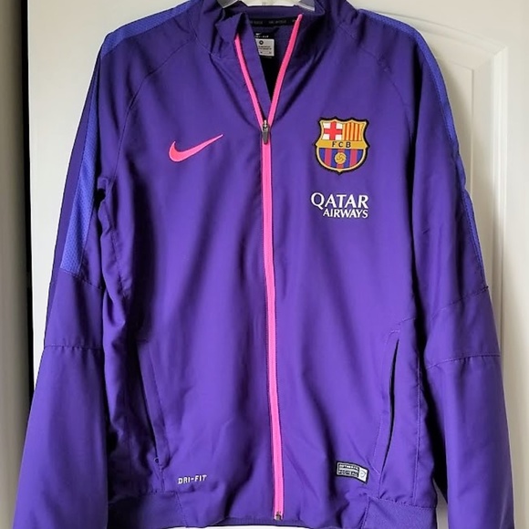 barcelona squad jacket